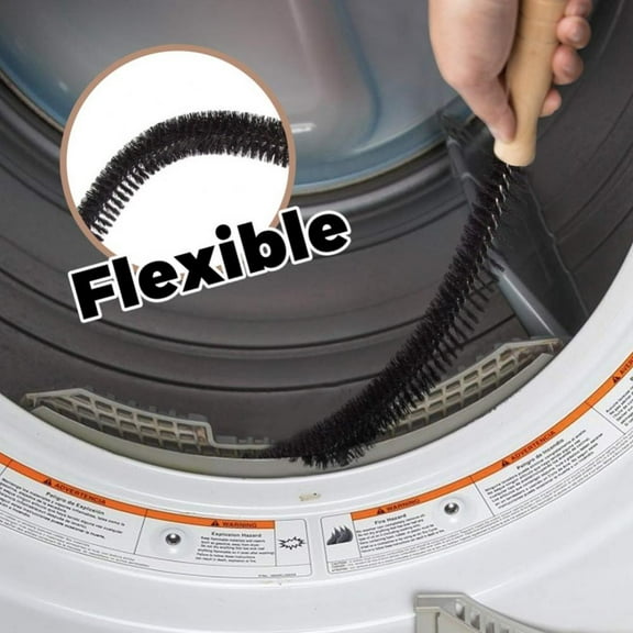 Dryer Vent Cleaner Brush, Long Flexible Dryer Vent Cleaner, Refrigerator Condenser Coil Brush Auger Clothes Lint Trap Remover