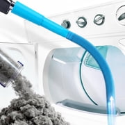 Dryer Vent Cleaner Kit Dryer Lint Vacuum Attachment Brush, Lint Remover, Dryer Vent Vacuum Hose Replacement Parts, Blue