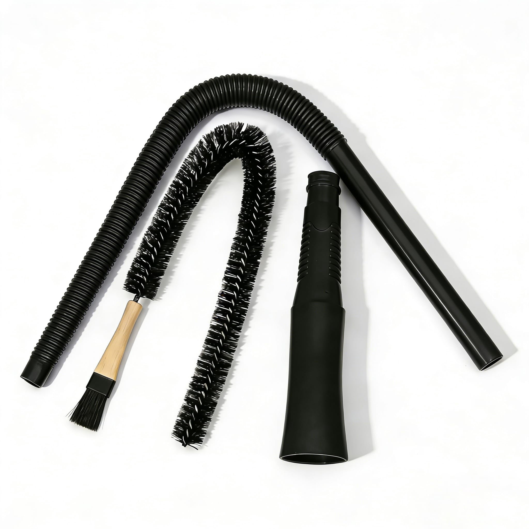 Dryer Vent Cleaner Kit,Dryer Vent Cleaning Vacuum Attachment,Fits All Vacuums,Dryer Vent Cleaning Vacuum Attachment,Universal Lint Dryer Attachment