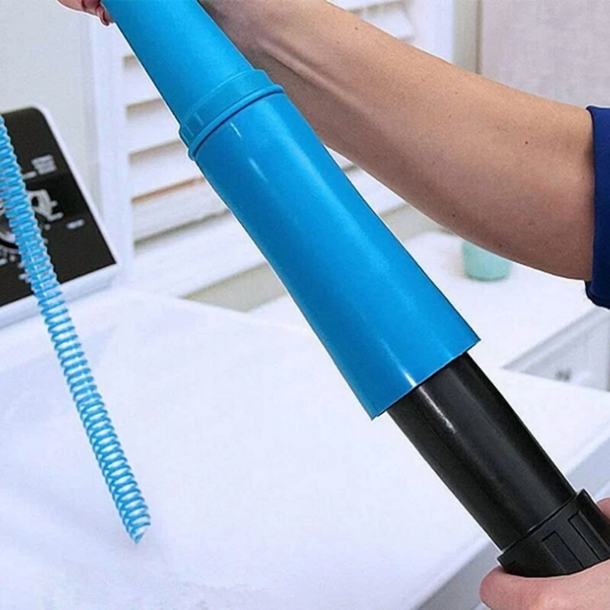 Dryer Vent Cleaner Kit Vacuum Hose Attachment Brush Lint Remover Power Washer Us