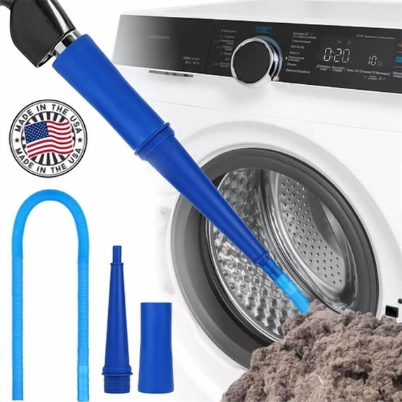 Dryer Vent Cleaner Kit Vacuum Hose Attachment Brush Lint Remover Power Washer Us