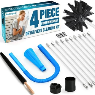 Deflecto 12ft Dryer-Duct Cleaning Kit (DVBRUSH12K/6)