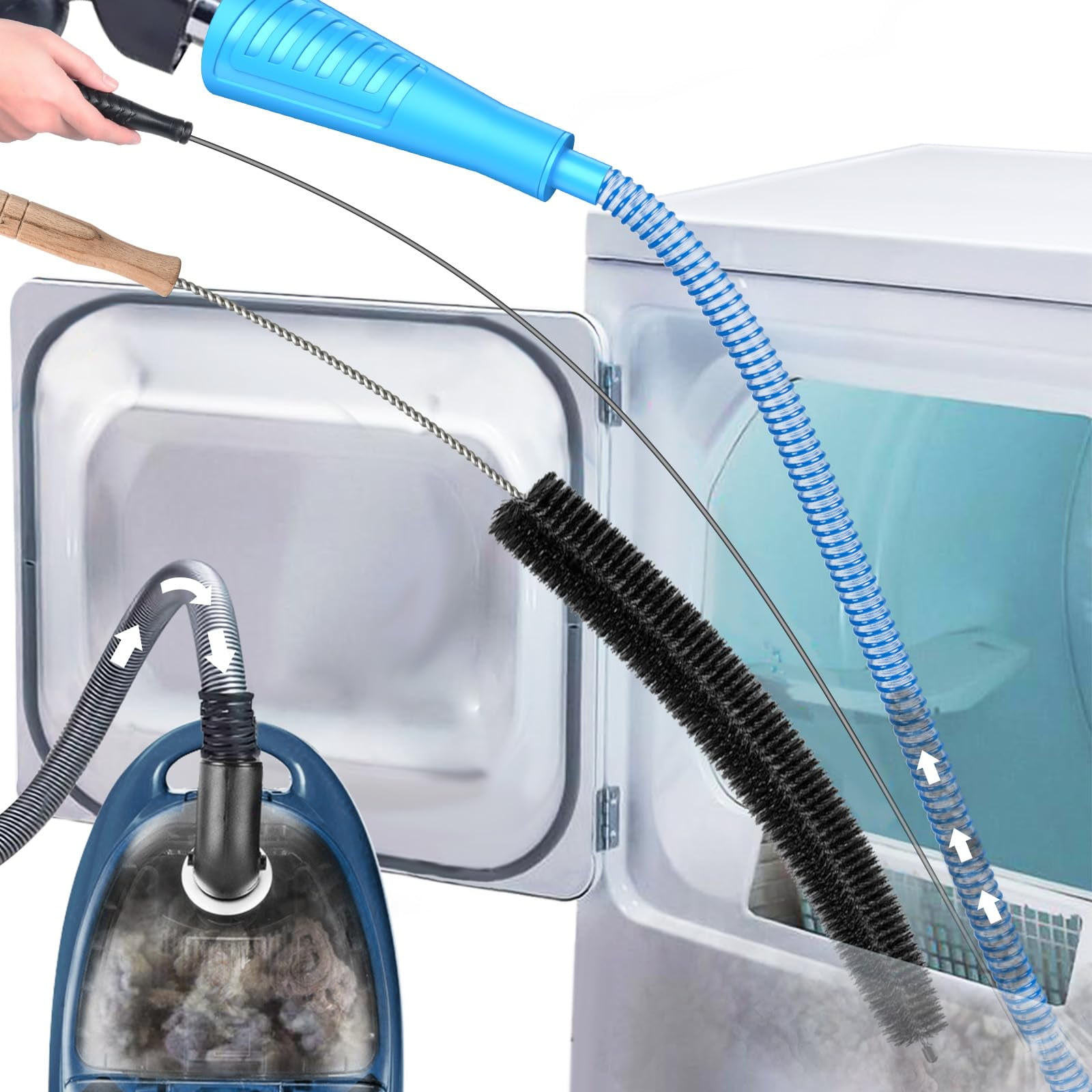 Dryer Duct Cleaning Kit How To Clean Out A Long Dryer Vent