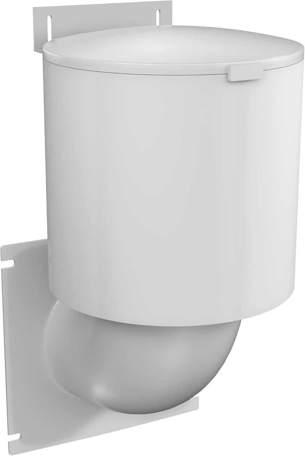 Dryer Vent Cover 4 inch (White) with UV RESISTANT - Outdoor Dryer Vent Cover Natural Energy Saving, Dryer Vent Seal for Home Exterior