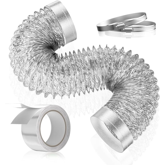 Isulation Ducting Lambro Aluminum Kitchen Wall Vent Cap - Pack of 12 — Residential Use ...