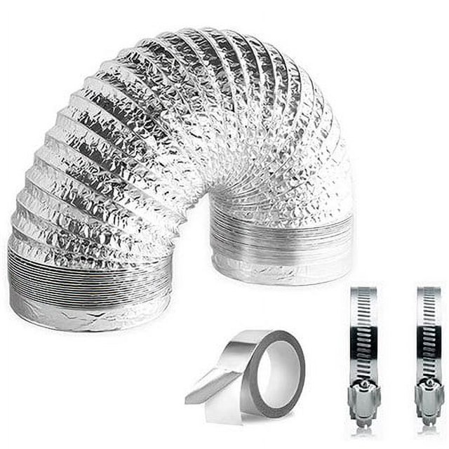 Dryer Vent Hose Aluminum Foil Ducting Flexible Dryer Ducting Air Hose
