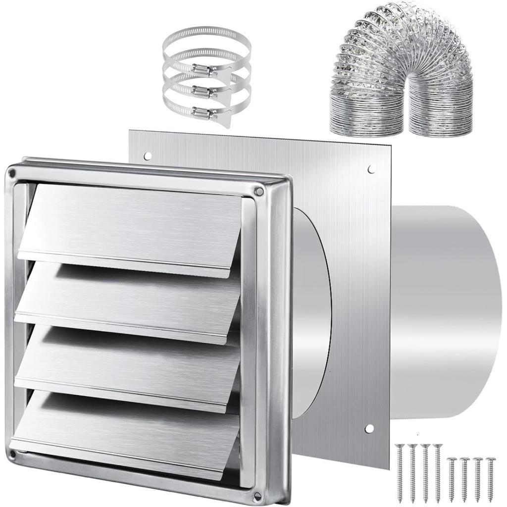 Dryer Vent Kits Through Wall with Hose/Duct Connectors/Plate Wall Ducting Kits
