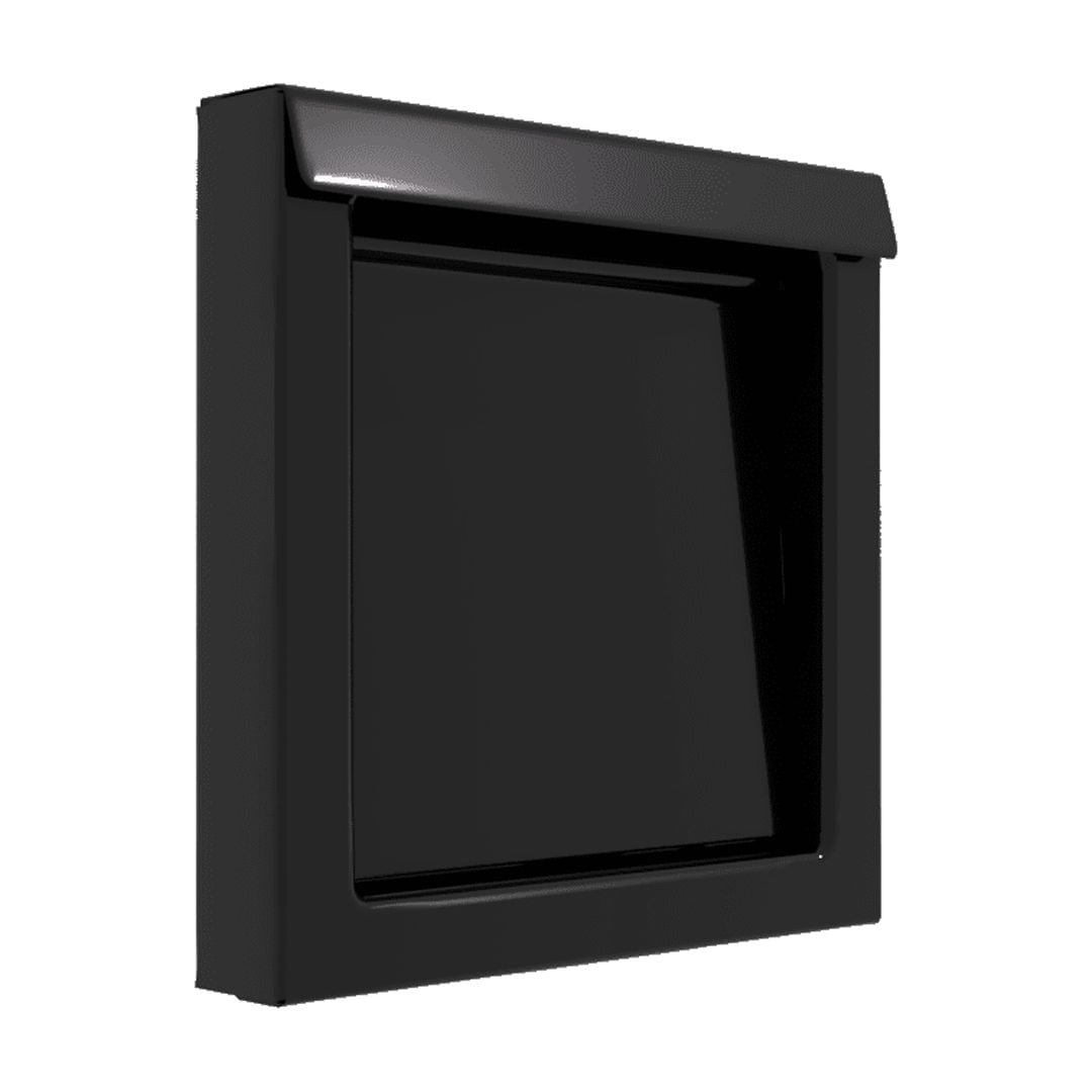 InOvate Dryer Wall Vent (No Collar) (Black)