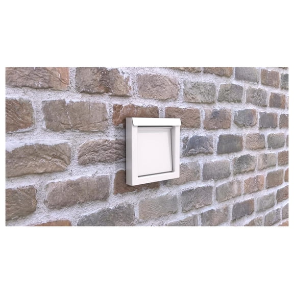 Dryer Wall Vent (White)