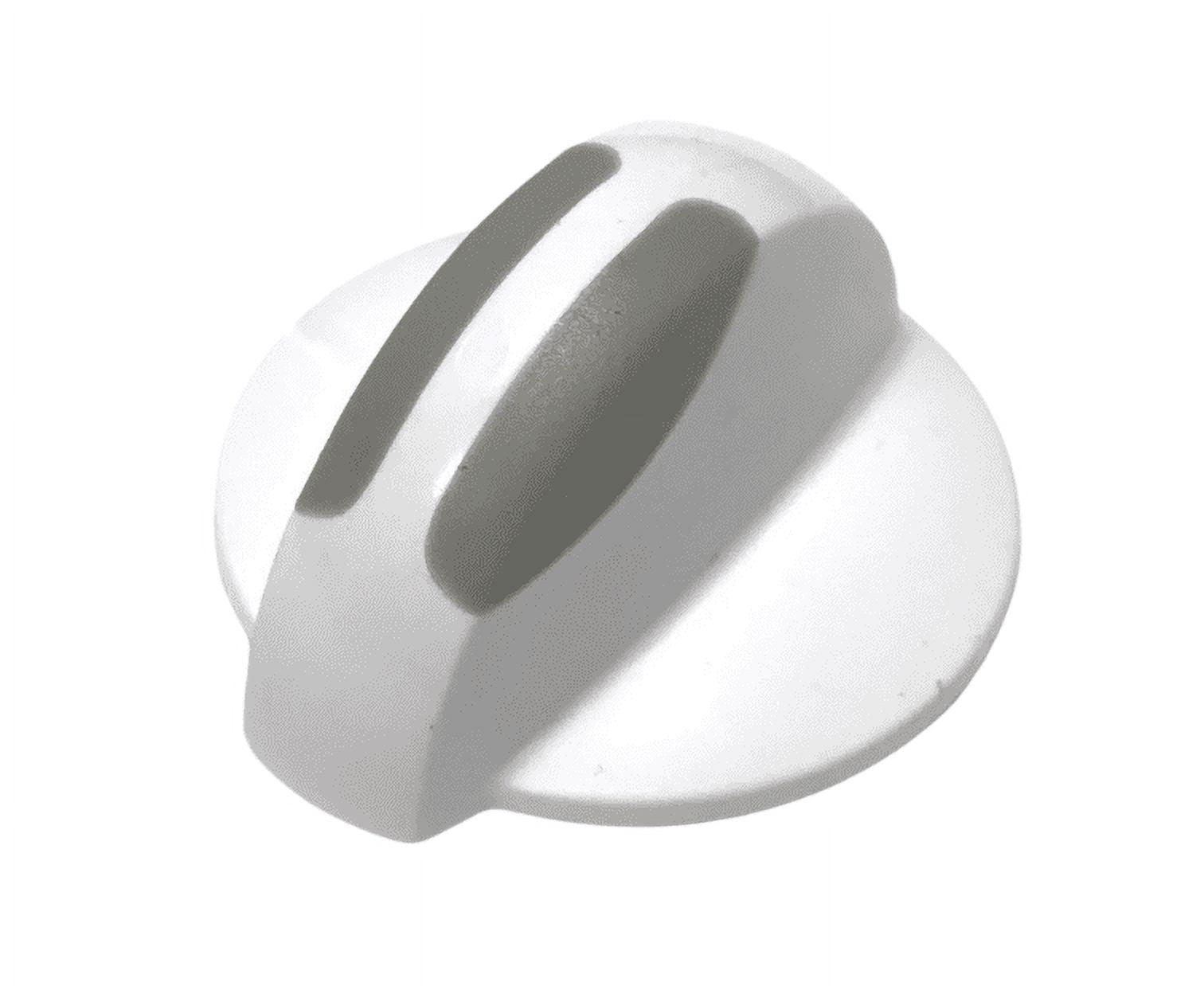 Dryer White Small Selector Knob Compatible With Frigidaire Model Numbers FGR641FS2, FGR6600ES0, FGR6600FS0