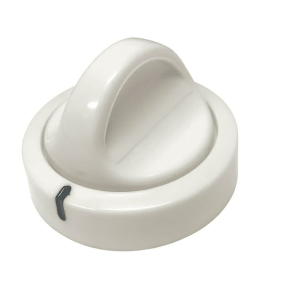 Dryer White Timer Knob Compatible With Frigidaire Model Numbers FSG446RHS4, FSG447GHS0, FSG447GHS1, FSG848RHS0