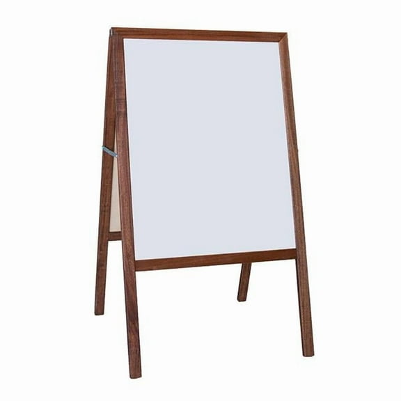 Dryerase Marquee Easel, White & Black