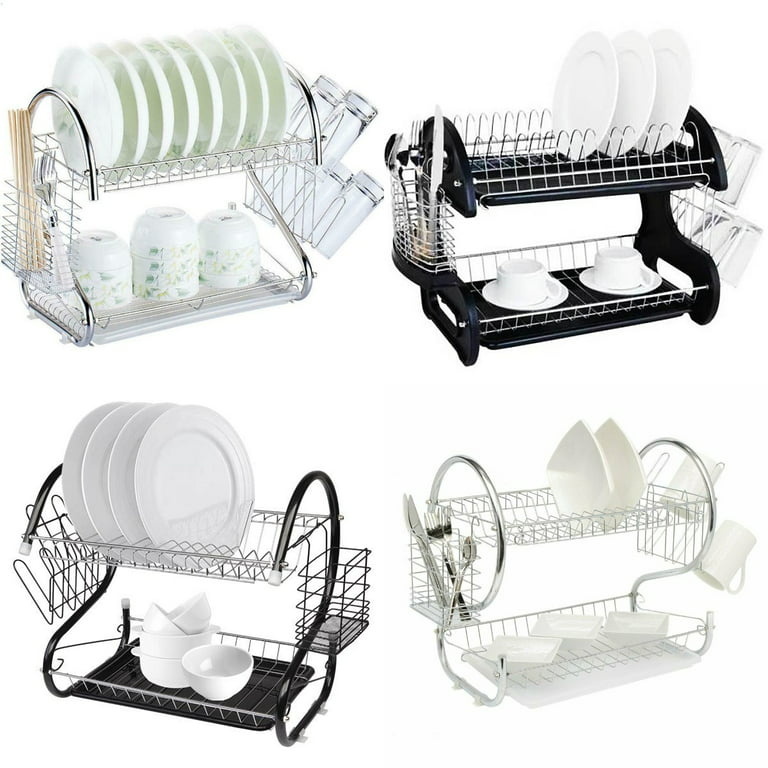 https://i5.walmartimages.com/seo/Drying-Dish-Rack-Chrome-Plated-Steel-2-Tier-Dish-Drying-Rack-with-Drainboard-for-Kitchen-Counter-Black1_cea4b9cf-c603-4ec1-a95d-b4e2cb48d356.4261a340a12008627a98ab0466ed2a23.jpeg?odnHeight=768&odnWidth=768&odnBg=FFFFFF