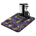 thumbnail image 1 of Drying Mat for Dishes Halloween Witch Bat Moon NIght Kitchen Drying Mat Absorbant Collapsible 18x24 Inch Dry Pad for Coffee Machine Dish Rack, 1 of 7