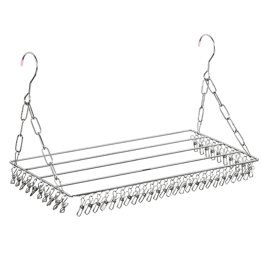 Drying Rack Coat Hangers Clothes Drying Hanger Clothe Foldable Garment ...