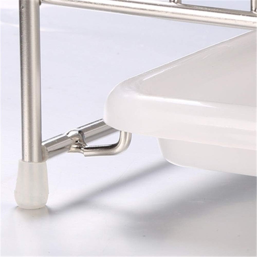 Drying Rack Dish Drying Rack Easy-Storage Rustproof Kitchen Counter ...