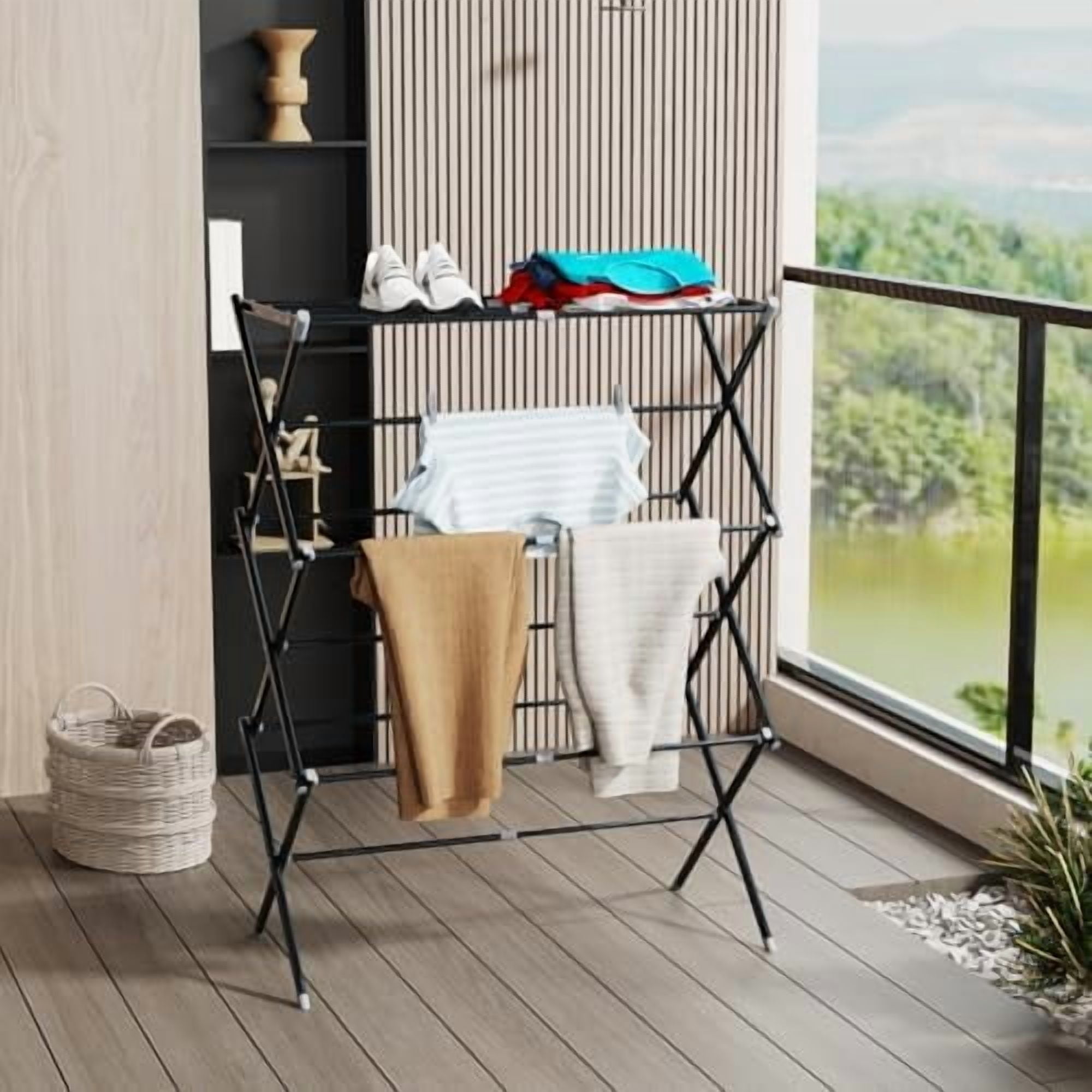 Drying Rack for Laundry, Foldable Clothes Drying Rack, Small ...