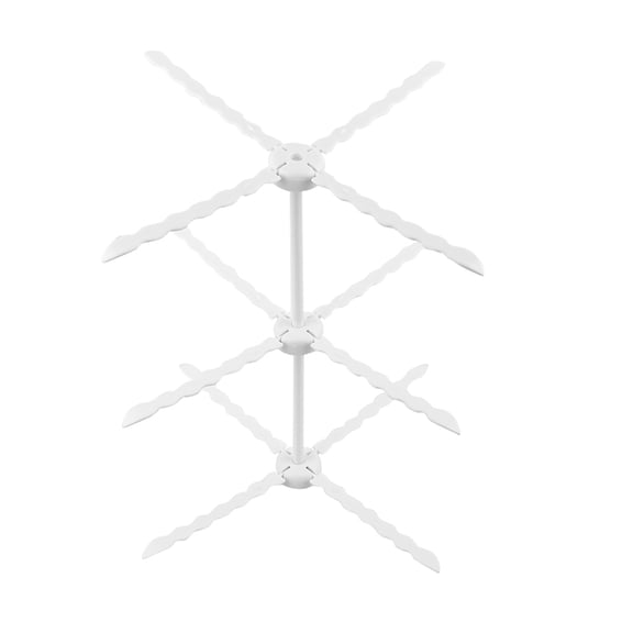 Drying Rack Plastic Fondant Gum Paste Flower Air Dry Stand Retractable for Clothes Decorating Tool for Home Kitchen