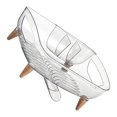 thumbnail image 1 of Drying Rack With Tilted Designs And Removable Utensils Holder Tableware Organizers For Countertop Or Sink, 1 of 9