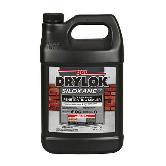 Drylok DR7365, Clear Penetrating Industrial Sealant, 1 gal, 2 Piece