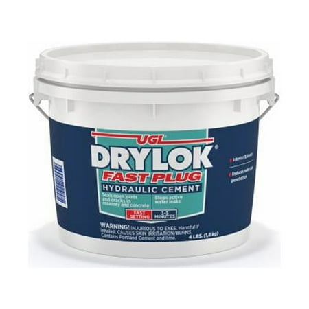 Drylok Fast Plug 4 Lb. Pail Hydraulic Cement 773267