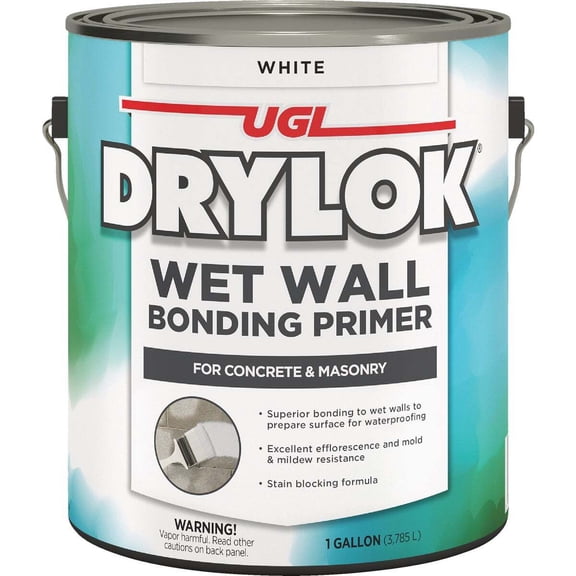 Drylok White Bonding Paint Primer, 1 gal, 2 Pack