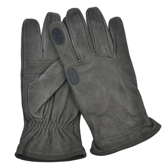 DrymDyed Leather Shooting Gloves Full Finger Light Weight Warm Trigger Finger Outdoor Hunting Leather Gloves No Odor, Soft and Sweat Absorbent for Men and Women.