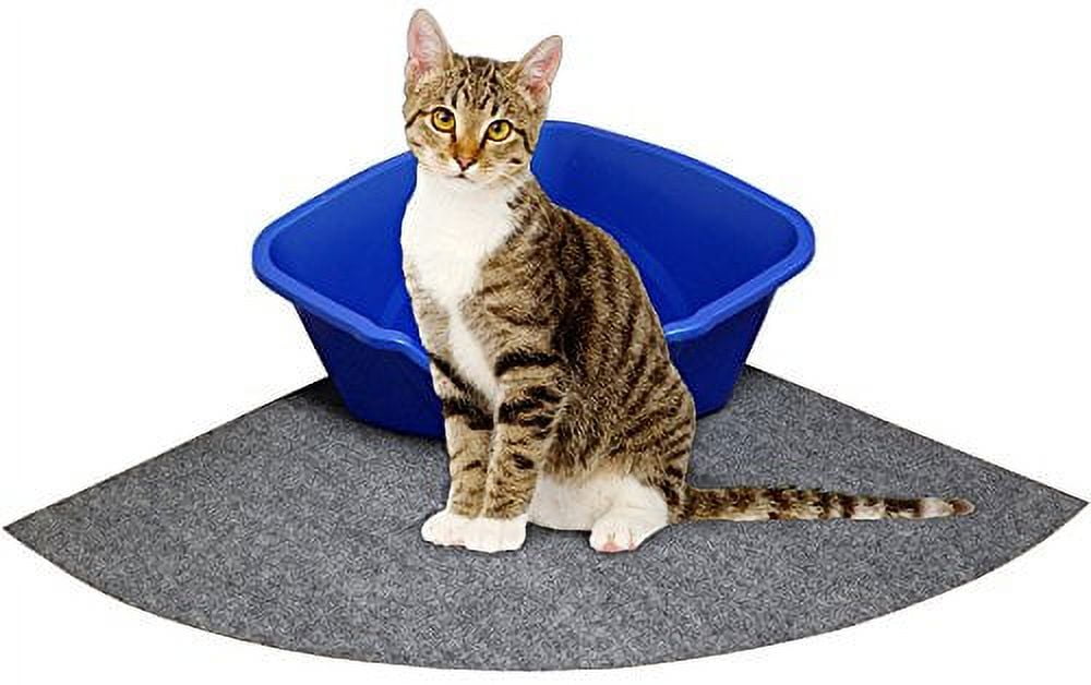 CLEAN PAWS CAT MAT GRAY 35 X 24 - Ethical Pet