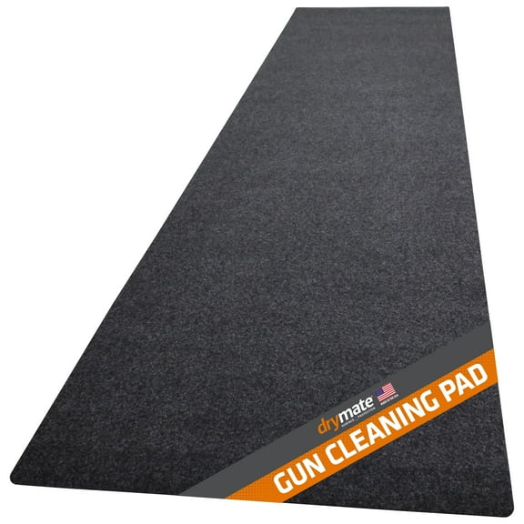 Drymate Gun Cleaning Pad (16" x 59"), Premium Gun Cleaning Mat, Absorbent, Waterproof, Durable, Protects Surfaces, Contains Liquids (Charcoal)