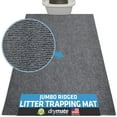 thumbnail image 1 of Drymate Jumbo Cat Litter Trapping Mat, (Ridged Design), Traps Litter & Mess from Box, Soft on Kitty Paws -Absorbent/Waterproof/Urine-Proof- Machine Washable, Durable (36" x 47"), 1 of 9