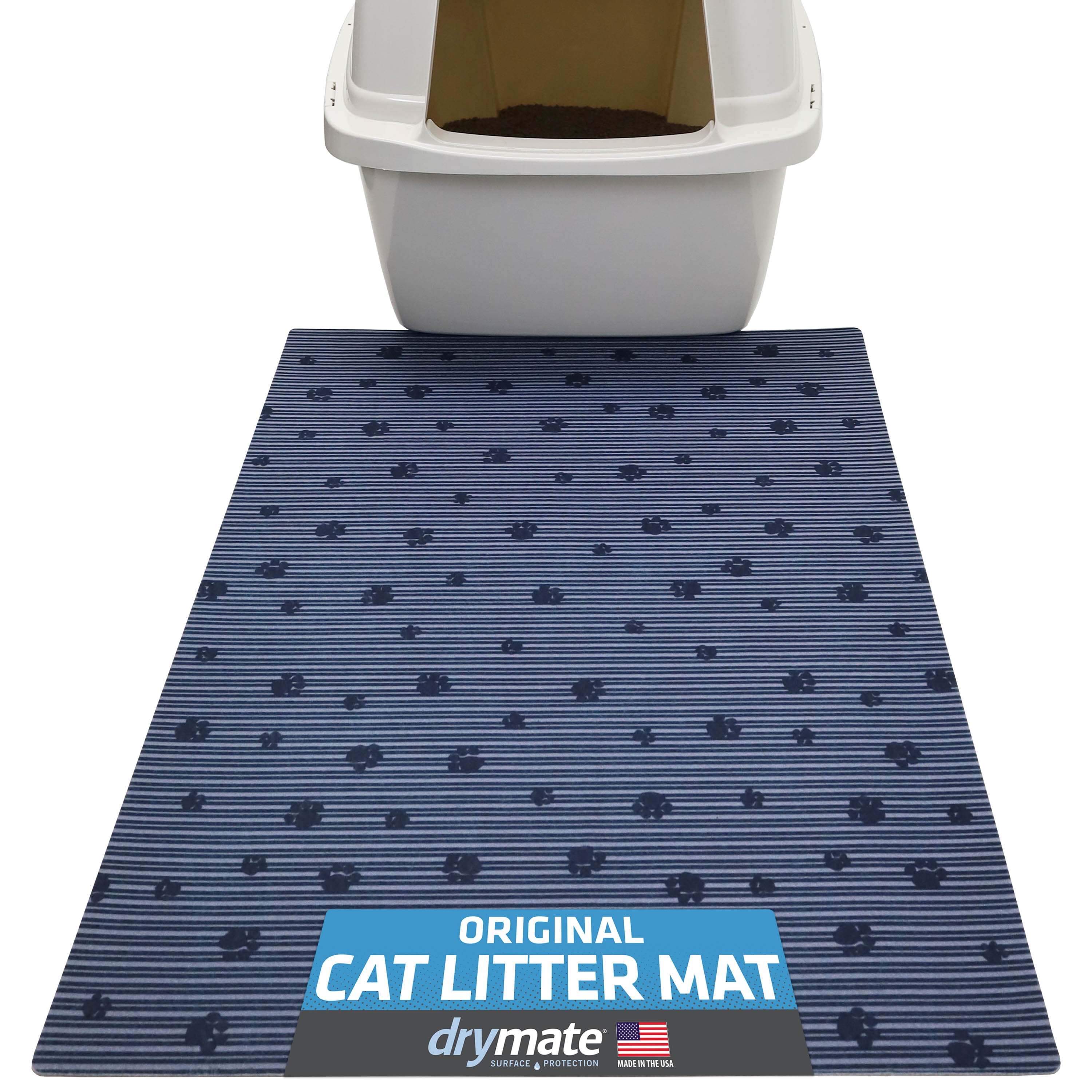 Drymate Original Cat Litter Mat, Contains Mess from Box for Cleaner
