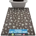 thumbnail image 1 of Drymate Original Cat Litter Mat, Contains Mess from Box for Cleaner Floors, Urine-Proof, Soft on Kitty Paws -Absorbent/Waterproof- Machine Washable, Durable (20”x28”)(Kahopo Grey), 1 of 5