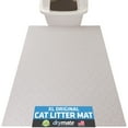 thumbnail image 1 of Drymate Original Cat Litter Mat, Contains Mess from Box for Cleaner Floors, Urine-Proof, Soft on Kitty Paws -Absorbent/Waterproof- Machine Washable, Durable (29”x36”)(Tan Global), 1 of 5