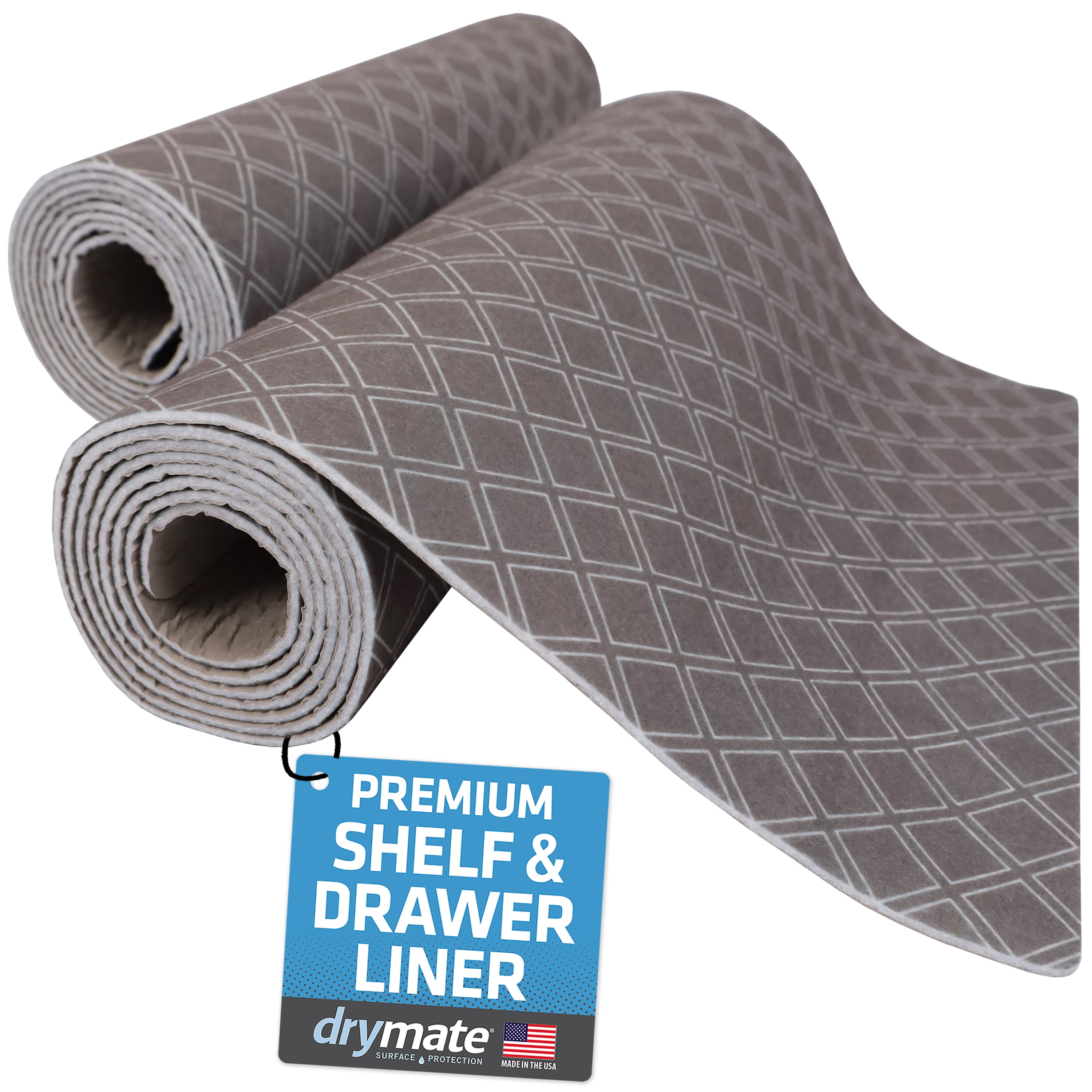 Premium Non Slip Shelf Liner, Non Adhesive Drawer Liner, Waterproof Shelf  Liners