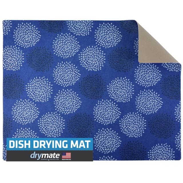 Drymate Drymate XL Dish Drying Mat, Oversized (19”x24”), Low-Profile, Super ...