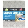 thumbnail image 1 of Drymate XL Under Sink Mat, Waterproof Cabinet Protection Mats for Kitchen & Bathroom, Absorbent Shelf Liners, Slip-Resistant, Non-Adhesive, Machine Washable, Durable (24”x59”)(Tan), 1 of 8