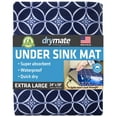 thumbnail image 1 of Drymate XL Under Sink Mat, Waterproof Cabinet Protection Mats for Kitchen & Bathroom, Absorbent Shelf Liners, Slip-Resistant, Non-Adhesive, Machine Washable, Durable (USA Made)(24”x59”)(Indigo), 1 of 8