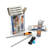 Dryrod Damp Proofing Rods DPC Kit Treats 19ft 9 Wall - 20+ Years DIY Rising Damp Treatment