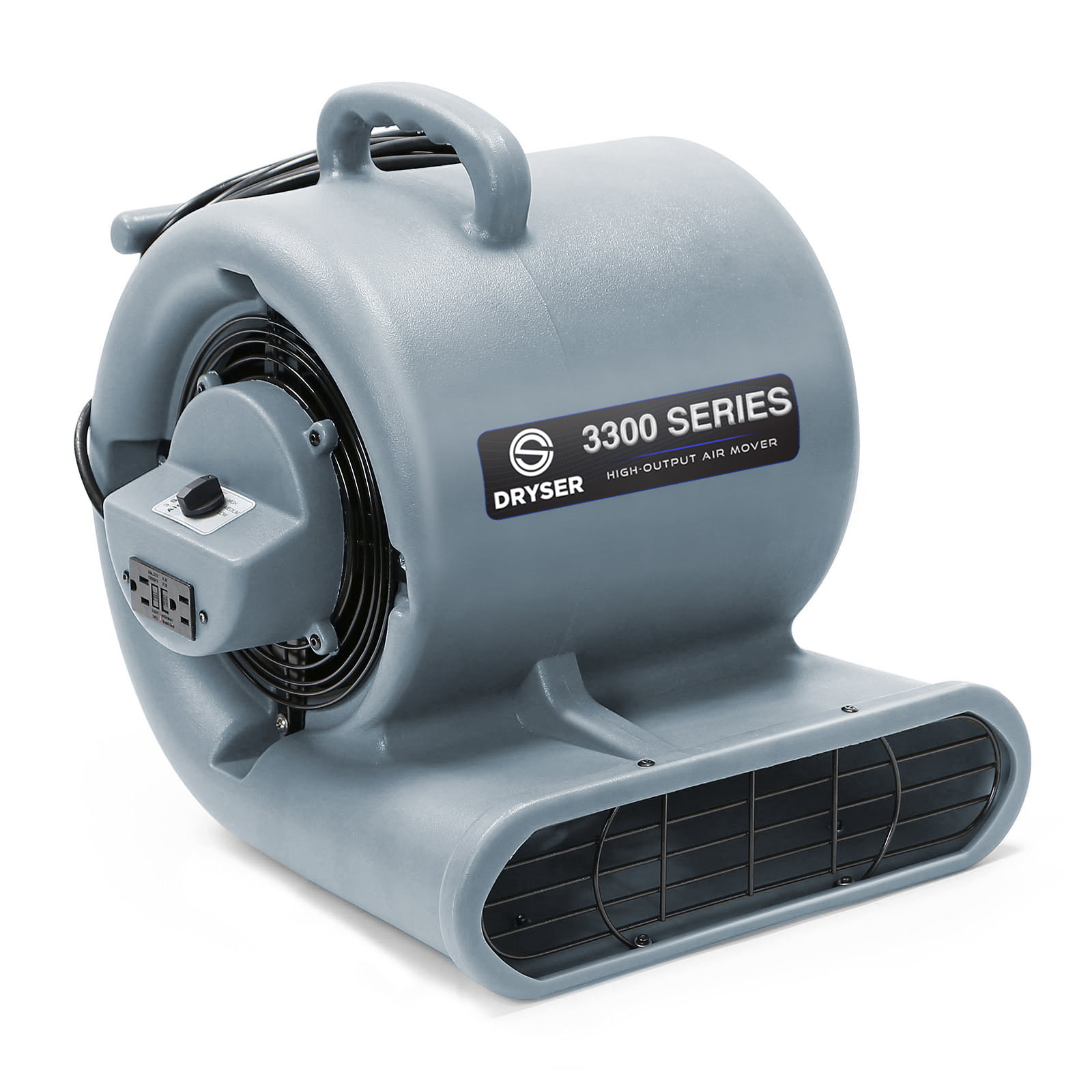 Zoom Blowers 1/3 HP Floor Dryer, Centrifugal Air Mover Fan