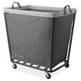 thumbnail image 1 of Dryser X-Large Heavy-Duty Commercial Rolling Laundry Hamper on Wheels with Removable Canvas Bin - Gray, 1 of 7