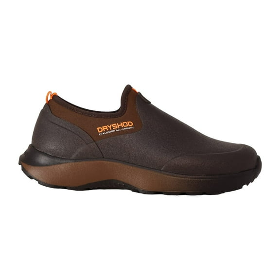 Dryshod Evalusion All Around Waterproof Shoes, Men's Size 7, Brown, Lightweight DUREVA Outsole, Breathable Airmesh, Easy On/Off (EVA-MS-BR-M07)
