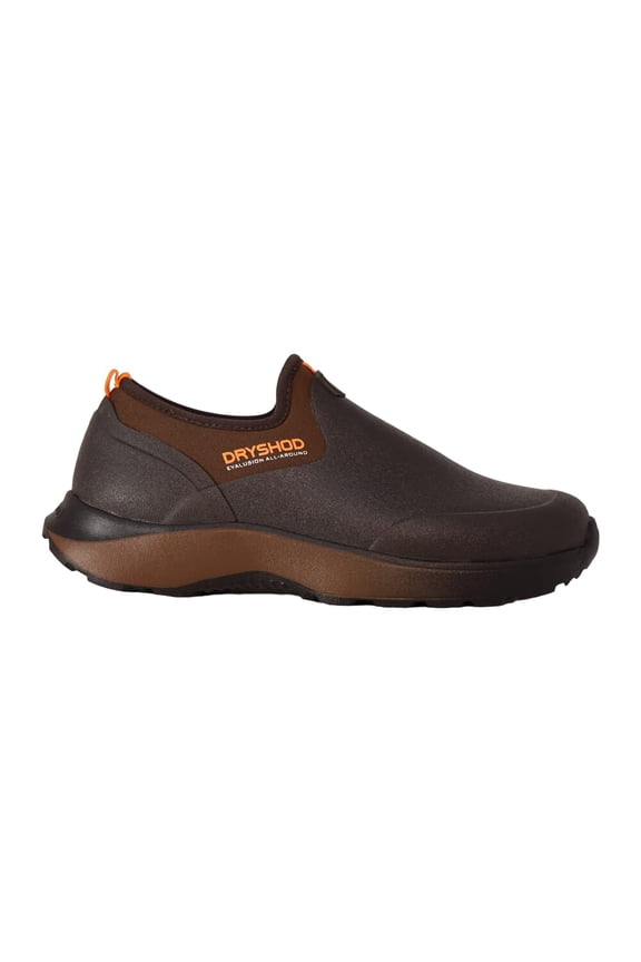 Evalusion All Around Waterproof Shoes, Men's Size 7, Brown, Lightweight DUREVA Outsole, Breathable Airmesh, Easy On/Off (EVA-MS-BR-M07)