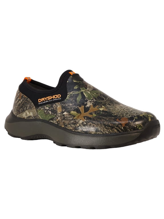 Evalusion All Around Camo Shoe, Men's Size 7, 100% Waterproof, Lightweight, Breathable, Slip-On, EVA Outsole, Ideal for Wet/Muddy Conditions (EVA-MS-CM-M07)