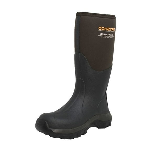 Dryshod Men's Evalusion Hi Outdoor Waterproof Work Boot Round Toe - EVA-MH-BR 12 D(M) US