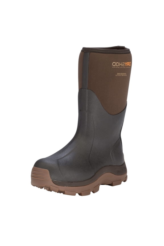 Men's Haymaker Mid Cut Brown Boot in Size 9