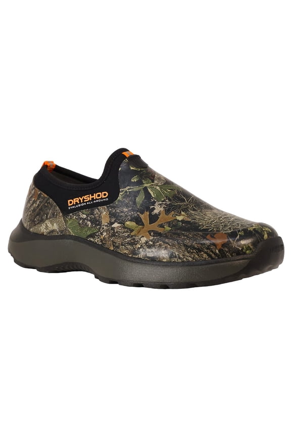 Evalusion All Around Camo Shoe, Men's Size 11.5, 100% Waterproof, Lightweight, Breathable, EVA Outsole, Easy On/Off (EVA-MS-CM-M11.5)