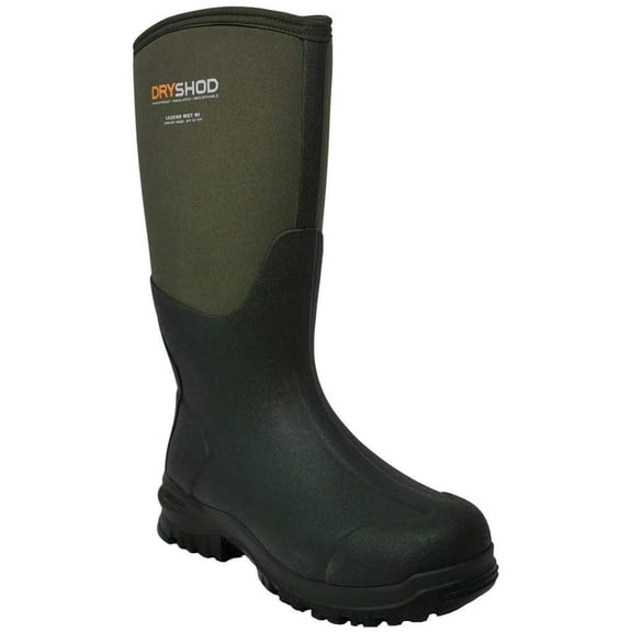 Dryshod Men's Legend MXT Hi Cut Moss/Grey Boot in Size 9