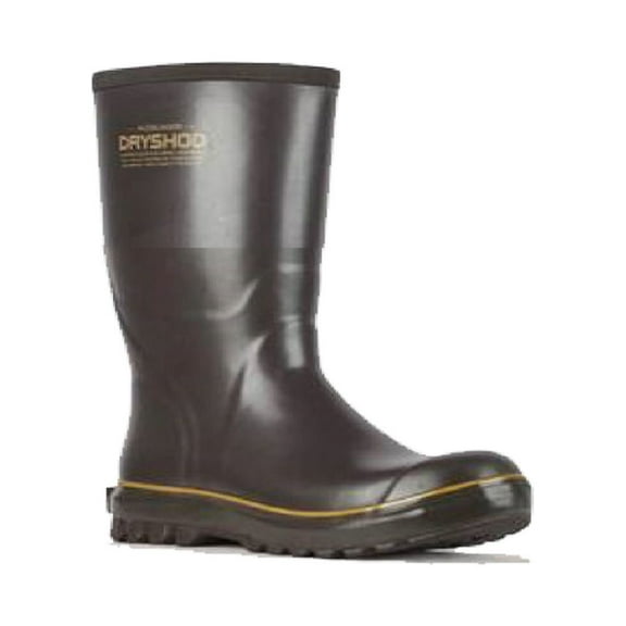 Dryshod Men's Mudslinger Mid Cut Brown /Cream Boot in Size 14