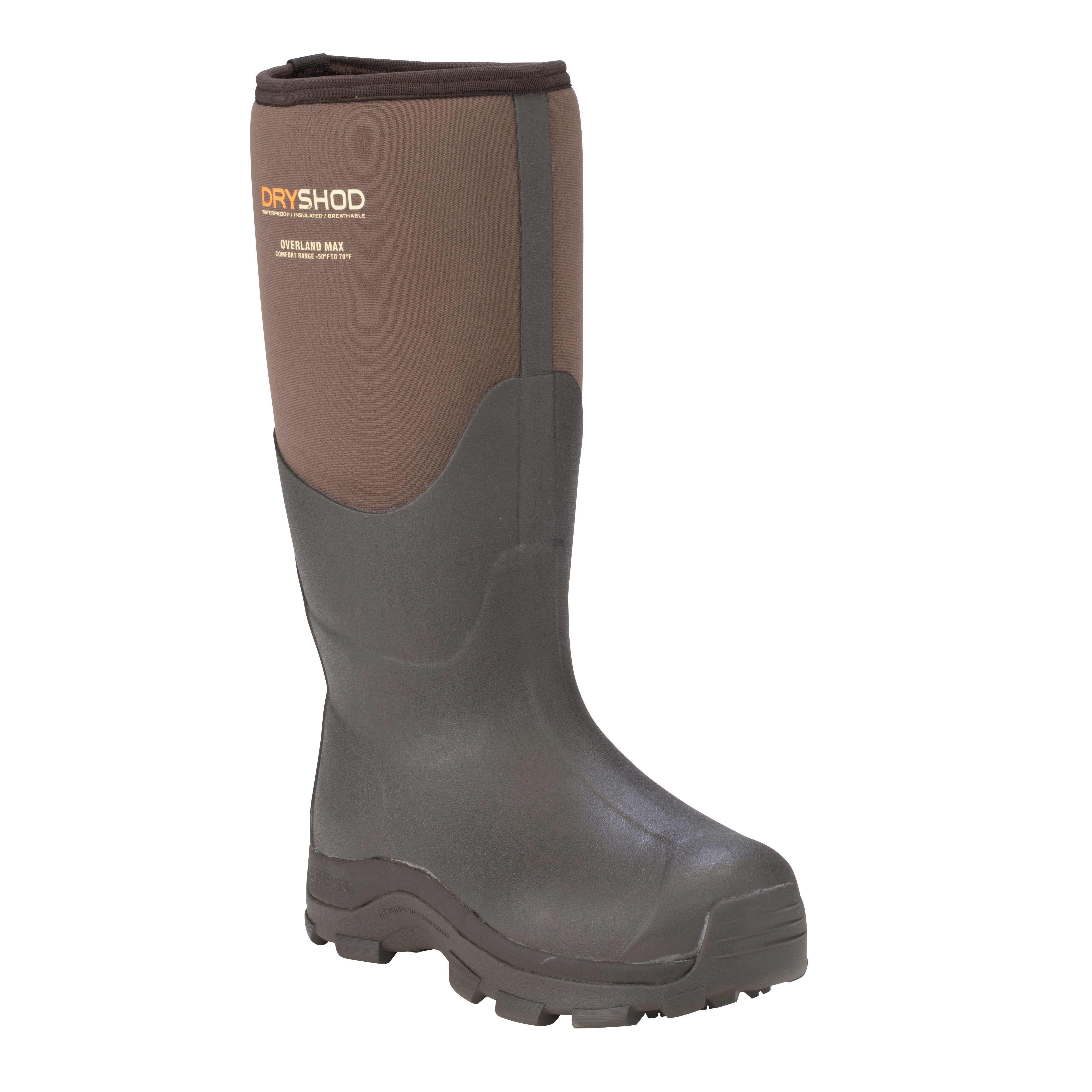 Dryshod Mens Overland Max Hi Cut KhakiTimber Boot in Size 16