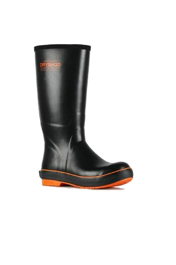 Men's Seamonster Hi Cut Black/Orange Boot in Size 11